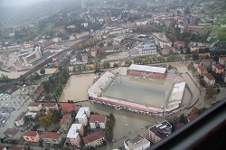 Stadio Menti - Alluvione 2010