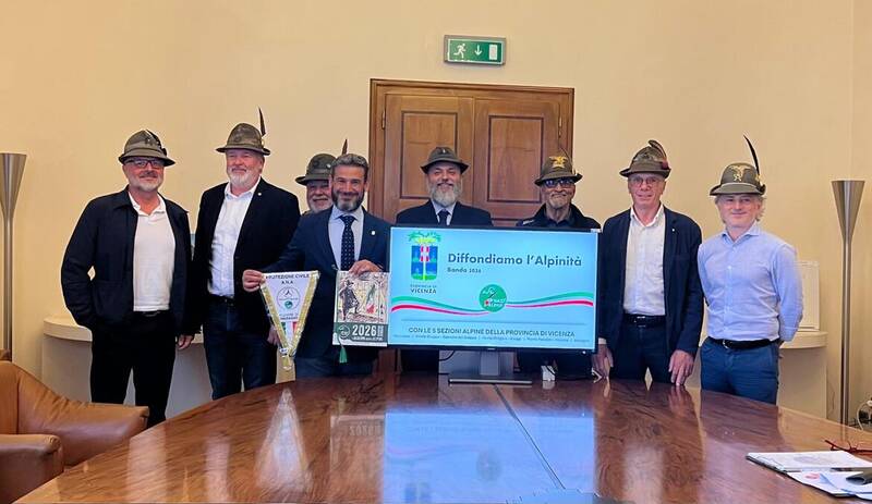 La Provincia di Vicenza sostiene le attività educative degli Alpini: stanziati 20 mila euro